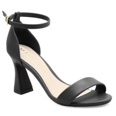 Imagem de Sandália Mariotta Salto Alto Taça Feminina 20445-01-Feminino