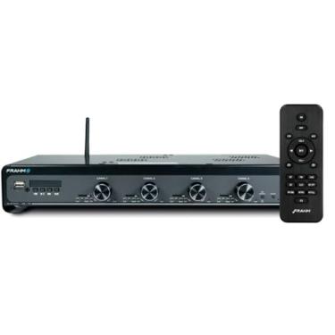 Imagem de Amplificador Receiver Som ambiente Slim 4500 Optical G5 4 Canais 120W RMS Bluetooth, RCA, USB, P2, Card SD Frahm - 32115