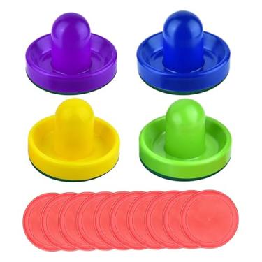 Imagem de Deevoka Empurradores e discos de air hockey Remos de air hockey Empurradores e discos de air hockey para festa, estilo B