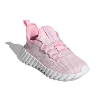 Imagem de adidas Tênis infantil Kaptir Flow, Rosa claro/branco/rosa Spark, 15
