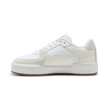 Imagem de PUMA Tênis unissex CA Pro Gum, Puma Branco/branco quente, 9 Women/7.5 Men