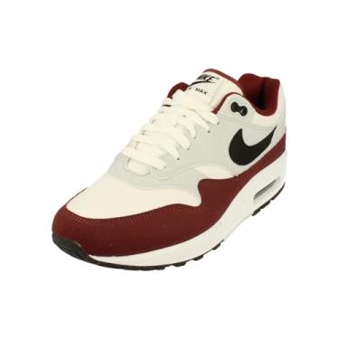 Imagem de Nike Tênis masculino Air Max 1., Branco preto escuro Team Red 106, 41