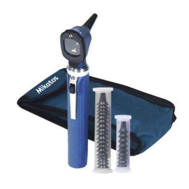 Imagem de Otoscópio Mini Mikatos Led - Preto - Vinho - Azul - Verde