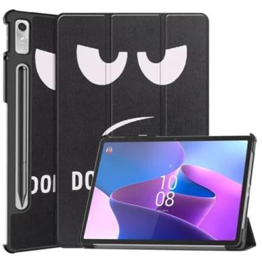 Imagem de Waillynice Capa para tablet inteligente com suporte triplo para Lenovo Xiaoxin Pad Pro 12,7 polegadas 2023 TB-370FU, para Lenovo Tab P12 Capa 12 7 (DYJ, Tab P12 2023 12,7)