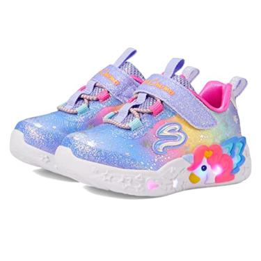 Imagem de Skechers Meninas TWI-Lites 314392n 2.0 - Dreamy Wings (infantil), Azul/Multi, 19