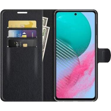 Imagem de Capa Capinha Carteira Para Galaxy M54 Case Couro Flip Top - Danet, Pre