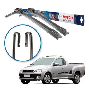 Imagem de Par Limpador Palheta Parabrisa Dianteiro Bosch Para Brisa GM Astra Mon