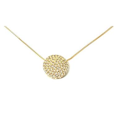 Imagem de Gargantilha com Pingente de ouro 18k Chuveiro - Elegancy Joias