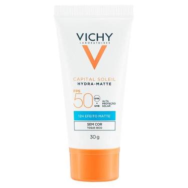 Imagem de Vichy Protetor Solar Hidratante Capital Soleil Hydra-Matte Sem Cor FPS