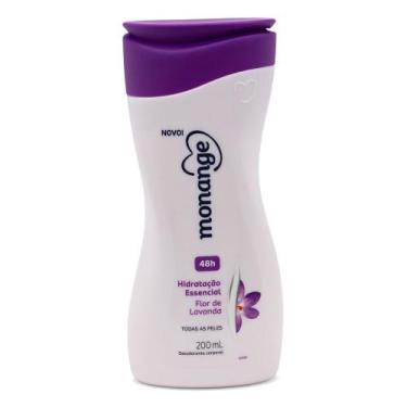 Imagem de Hidratante Desodorante Monange Hidratação Nutritiva Flor de Lavanda 20
