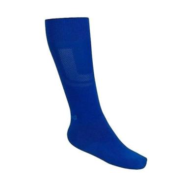 Imagem de Meia Infantil Lupo KM Futebol Azul - 028, 25-28