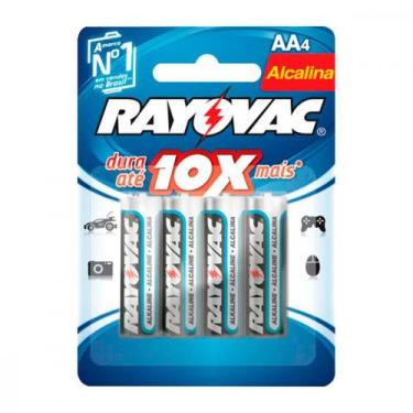 Imagem de Pilha Rayovac Alcalina Pq C/04