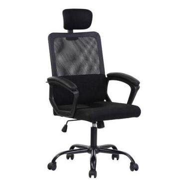 Imagem de Cadeira Escritório Comfort Giratória Com Encosto Até 100kg  - JHC, Pre