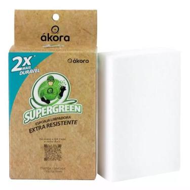 Imagem de Esponja Limpadora Mágica Extra Resistente Ákora - AKORA, U