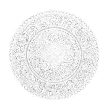 Imagem de Mini Prato de Vidro Transparente Angel 14cm Lyor