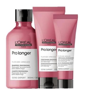 Imagem de Kit L'Oréal Professionnel Serie Expert Pro Longer Home Care Duo  + Lea