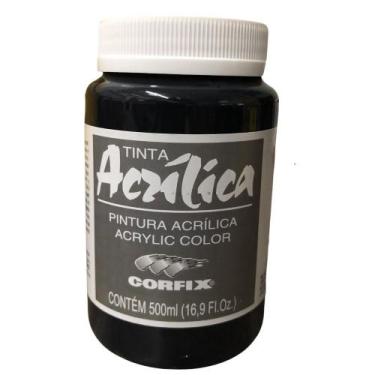 Imagem de Tinta Acrílica Corfix 500ml G1 Escolha a Cor , GRIS DE PAYNE