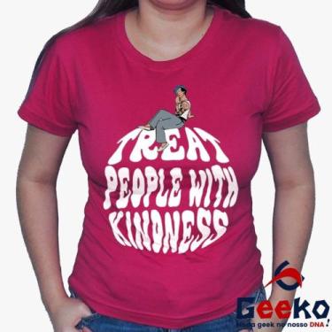 Imagem de Baby Look Harry Styles 100% Algodão - Treat People With Kindness - Pop