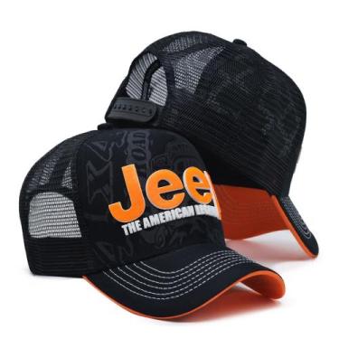 Imagem de Boné Jeep Trucker Premium Telinha Ajustável Masculino e Feminino - Ser