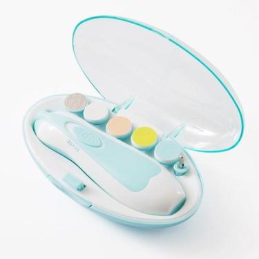 Imagem de Cortador Aparador Lixa de Unha de Bebê Recém Nascido Elétrico com lixa