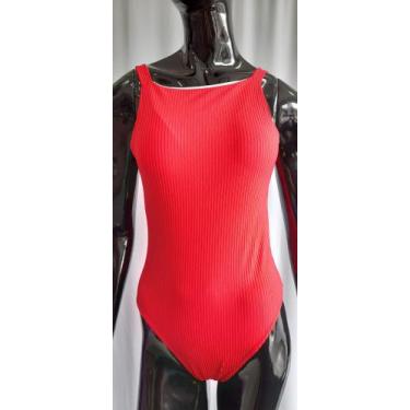 Imagem de Maiô Frente Única Com Bojo - Lalá Biquínis, Vermelho, M