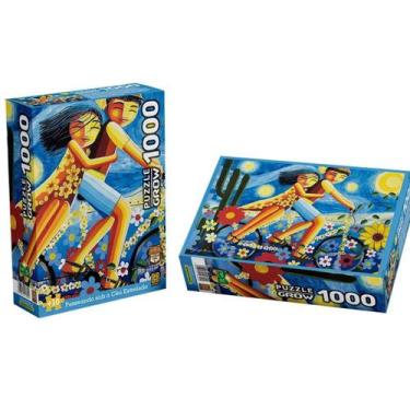 Imagem de Puzzle 1000 peças Passeando sob o Céu Estrelado - Grow