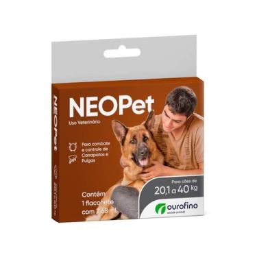Imagem de Antipulgas e Carrapatos Neopet Ourofino para Cães de 20,1Kg a 40Kg - 1