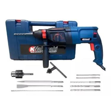 Imagem de Martelete Eletropneumático Nakasaki Nk2603 Azul Frequência De 50hz/60h