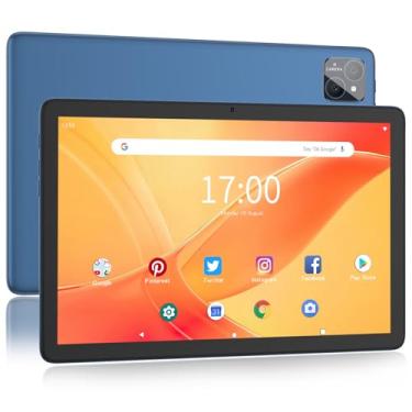Imagem de PRITOM TAB12 Tablets de telefone de 10 polegadas Android 14, WiFi de 5 GHz, Octa-Core, tablet com capa, 128 GB, tablet de rede 4G com slot para cartão SIM, 8000mAh, HD, BT, alto-falantes de caixa