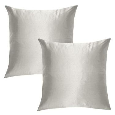 Imagem de Kit Capa de  Almofada Solaris  02 Peças Tecido Grosso 45cm x 45cm - Pa