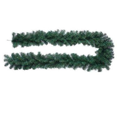 Imagem de Festão de Natal Aramado Verde 3m - 225 Galhos  Natal Formosinha - TOK 