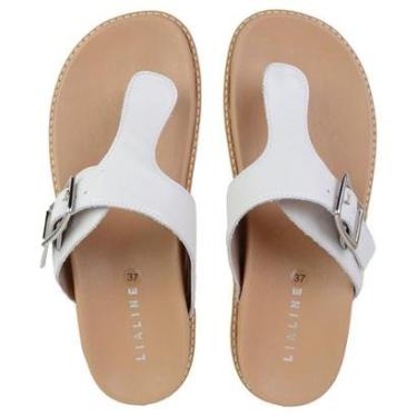 Imagem de Chinelo Feminino Lia Line Branco - 2341-Feminino