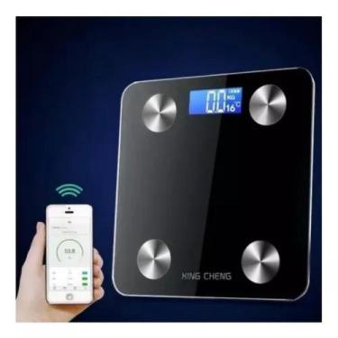 Imagem de Balanca De Banheiro Digital Bluetooth Bioimpendancia - Império