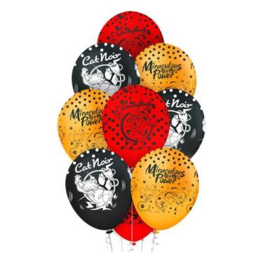 Imagem de Balão Ladybug Premium - 12 Polegadas - 10 Unidades - Regina