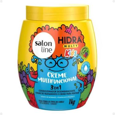 Imagem de Creme Multifuncional 3 em 1 Salon Line Kids Hidra Multy 1Kg