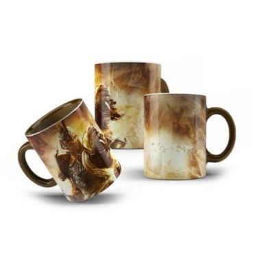 Imagem de Caneca de Porcelana Hércules Heroí Filho de Zeus God Of War - LaVince
