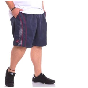 Imagem de Bermuda shorts plus size tactel até g10 tamanho especial piscina praia