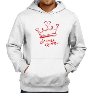 Imagem de Moletom Drama Queen - Foca na Moda, Branco, M