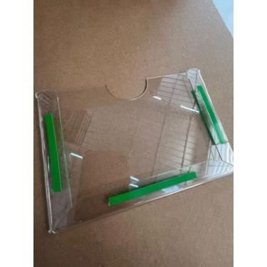 Imagem de Display A6 (15x10cm) Petg Horizontal Folha Folder Escritório 10pçs - A