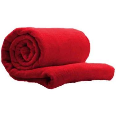 Imagem de Cobertor Manta Casal Padrão Anti Alérgico vermelho - DUCASA ENXOVAIS