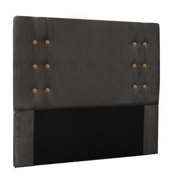 Imagem de Cabeceira King Size Casal Cama Box Quarto Estofada 1,95m Artemis - Man