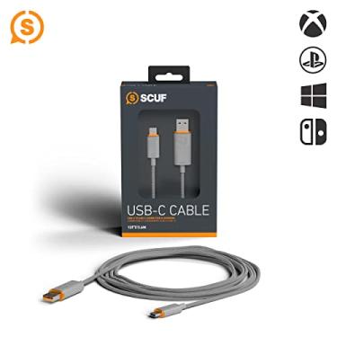 Imagem de SCUF Braided USB-C Cable - Light Gray 10 ft / 3.6 Meters USB Type C Connection and Charging for Xbox, PS5 Controllers and Smart Phones - Light Gray - Xbox Series X