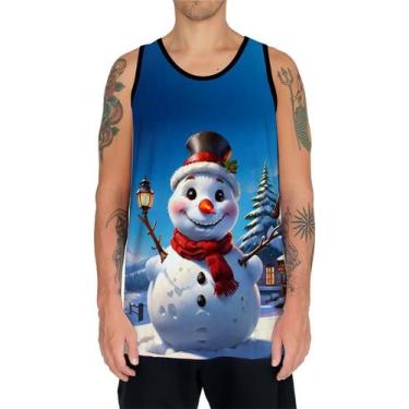Imagem de Camiseta Regata Tshirt Natal Festas Boneco de Neve Noel 2 - Enjoy Shop