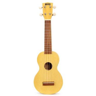 Imagem de Ukulele soprano serie kahiko amarelo manteiga - MAHALO