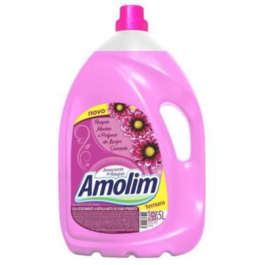 Imagem de Amaciante Azul Conforto Amolim Amaciante Rosa Ternura Amolim Maciez na
