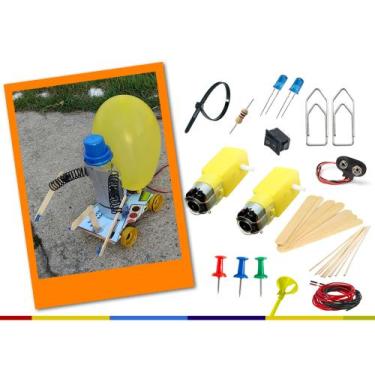 Imagem de Kit Robótica para montagem do Fura balões controle com fios DIY - Insp
