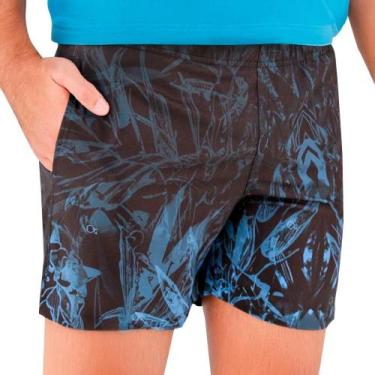 Imagem de Shorts Masculino Tactel Bermuda Boxer Praia Ogochi Xg 9604