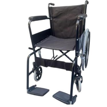 Imagem de CADEIRA DE RODAS Para IDOSO ADULTO DOBRÁVEL 100KG SUPERMEDY