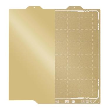 Imagem de BIQU Placa De Construção Lisa Pei+Texturizada Pei Panda Para Bambu-Lab A1 Mini 184X184Mm, Placa De Construção De Aço Com Mola Pei De Dupla Face, Cama De Impressão De Folha Flexível, Plataforma De Supe