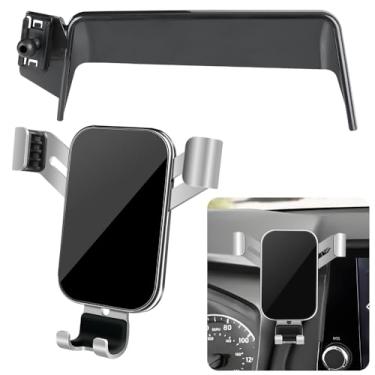 Imagem de LUNQIN Suporte de telefone de carro para Nissan Rogue 2021-2025 e Altima 2019-2025 e Sentra 2020-2025 【 tela de exibição de 8 polegadas 】 Acessórios interiores automotivos Melhor suporte para